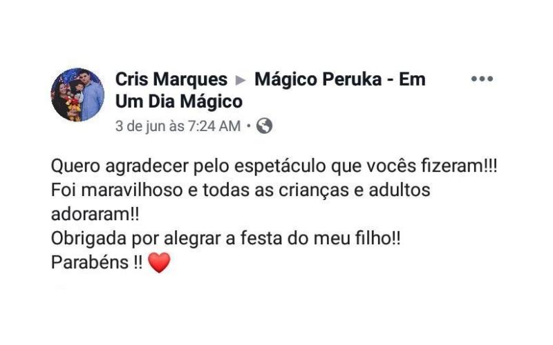 Depoimento da Cris Marques