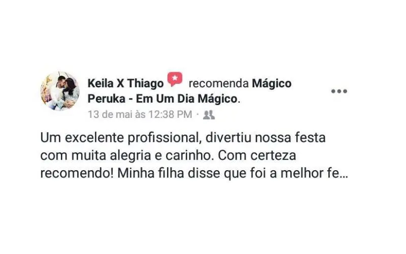 Depoimento da Keila e Thiago