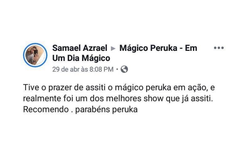 Depoimento do Samael Azrael